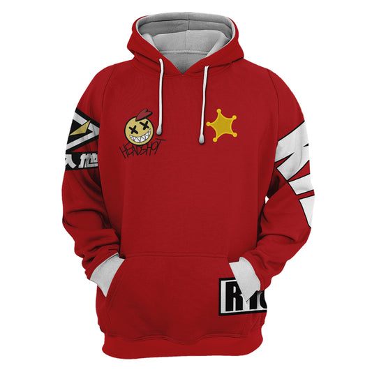 Zzz Billy Red Cosplay Hoodie