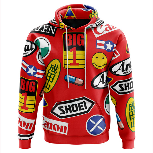 Akira Full Decals Hoodie For Men