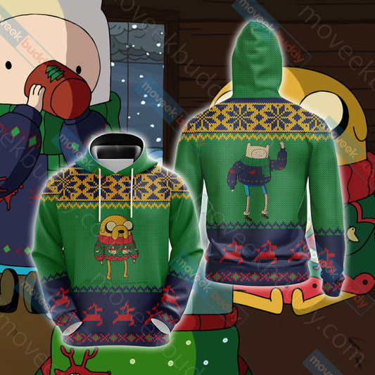 Adventure Time Classic Hoodie For Kids And Adults